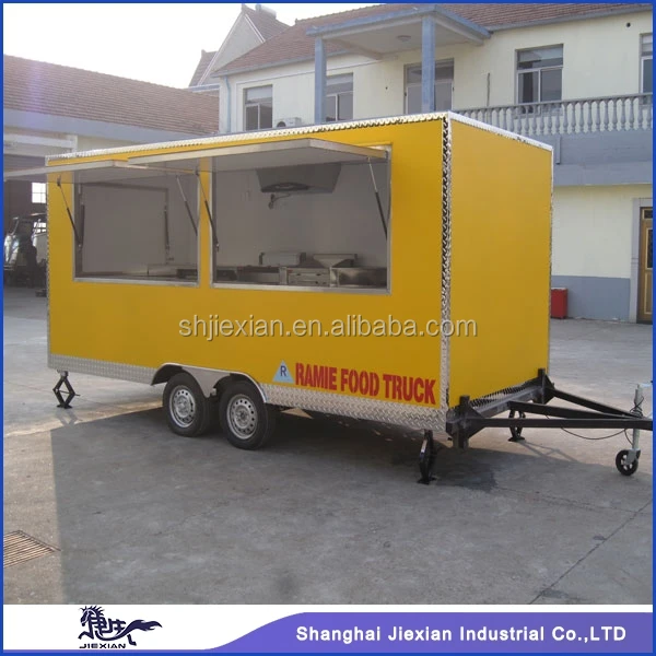 customized spacious concession mobile bbq trailer jx-fs480
