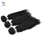 china supplier human remy kinky curly hair weave for african black women
