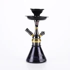 Top Quality Wholesale Custom Glass Accessories Import Metal Base Hookah Shisha