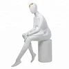 Cheap factory price female mannequin sitting for clothing store
