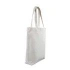 Eco Friendly 100% Organic White Cotton Shopping Bag For Grocery Use