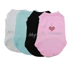 Wholesale Dog Summer Clothes Pet T shirt Dog Apparel Fashion Summer Clothes