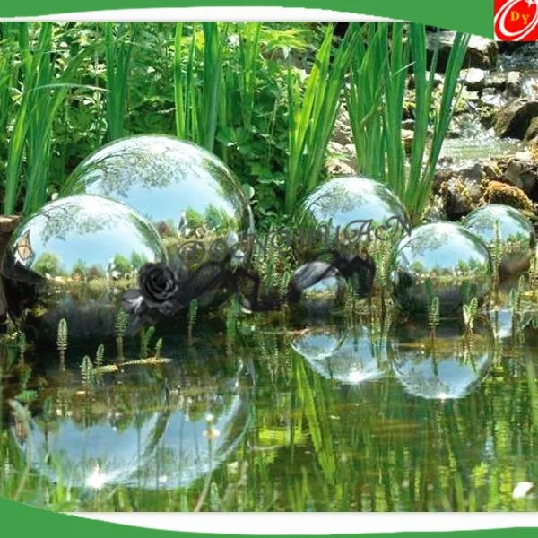 Floating Stainless Steel Orbs Ball For Pond Decoration Buy Stainless