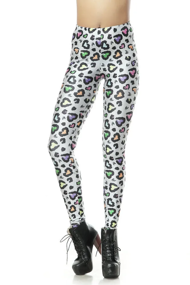 Free shipmentWholesale! Cheap Color Tatoo Leggings Digital Printing Pants Galaxy Slim Hot drop Shipping
