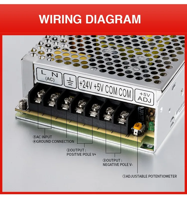 D 60a Dual Output Voltage 5v 12v Ac To Dc 60w Switching Power Supply Buy Ac To Dc 60w 2898