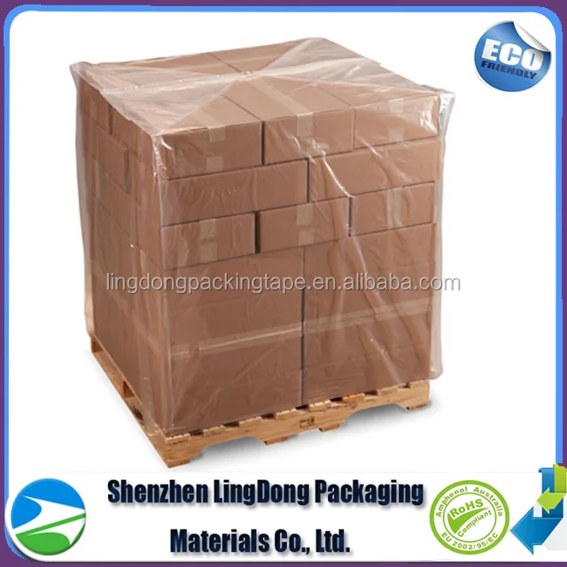 4mil to 8mil pe clear pallet film shrink wrap