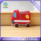 Los Angeles firetruck fire deparment soft pvc rubber decorative fridge magnet