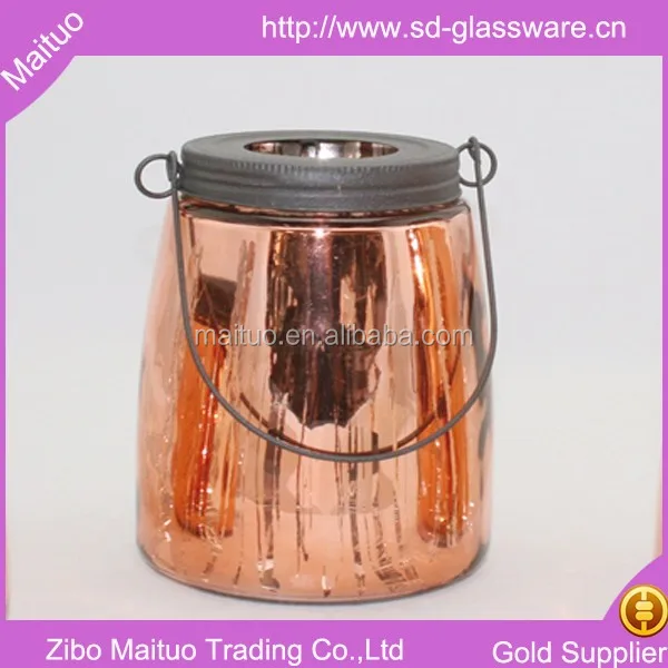 home decoration  candle holders  (179730) professional glass