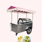 Hot selling good design ice cream trucks mobile food cart