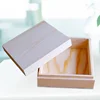 foam essential oil wooden box with pin lids with foam slide