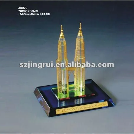 world famous building model design crystal tower building