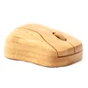 Wholesale Bamboo wooden unique hand made gift customized logo mouse
