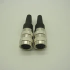 6pin multi core cable circular screws J09 female thread connector