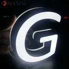 Best quality high end mini acrylic luminous words led lighting word mini led alphabet letter 12V