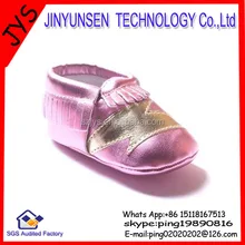 Cute leather Baby Moccasins shoes Boys Girls Toddler Soft Sole Infant Kids Shoes 0-2years