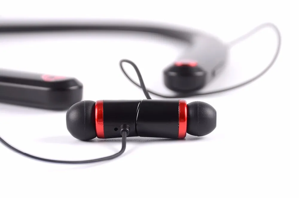 China Wholesaler Voice Control Wireless Neckband Magnetic Bluetooth Bone Conduction Headphone - ANKUX.COM