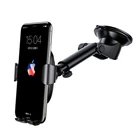 Baseus Phone Holder Fast Charger Qi Standard Gravity Wireless Charger Car Mount