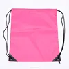 Wholesale Custom Organic Cotton Polyester Fabric Drawstring Backpack Bag