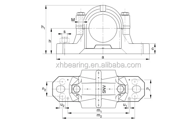 Roulements Montés Sur Bloc Oreiller FYH SL205-16 - Neufs - Pour Machines Et Convoyeurs