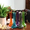/product-detail/hot-selling-home-table-decorative-tall-color-flower-glass-vase-1985508471.html