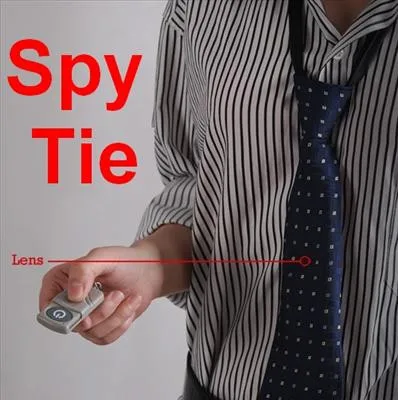 Fashion 720p Hidden 4G tie Camera Mini Camcorder audio video recorder mini spy camera with remote control Detection DVR