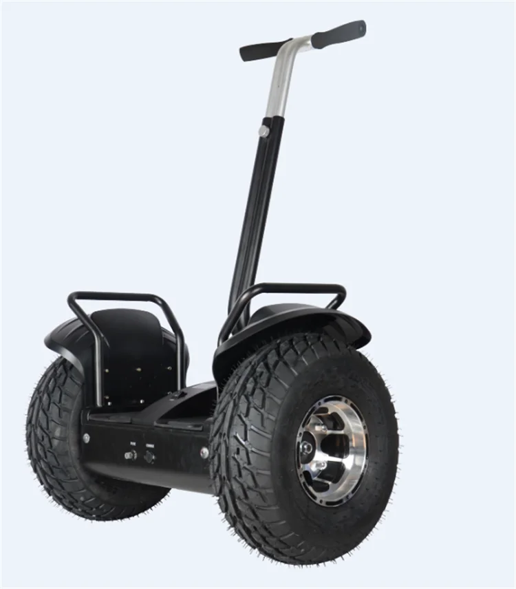 Super Off Road City Balance Car With Handle 19 Inch Electric Chariot 2 Wheel Skateboard Stand Up