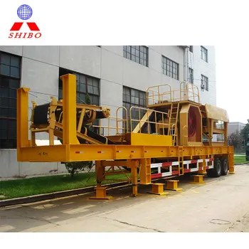 Reliable track mobile primary jaw crusher yg938e69 price in trailer