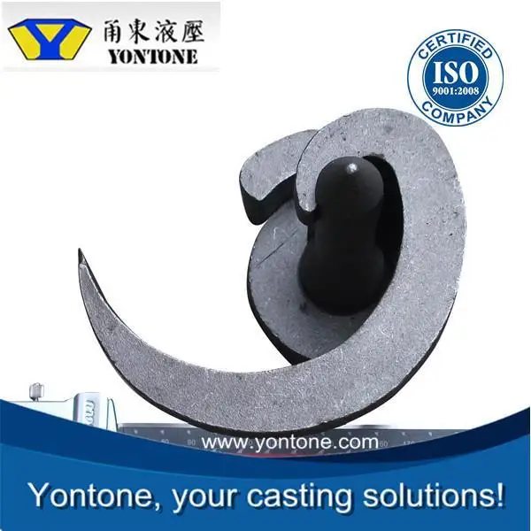 Yontone Factory Venture Capital T6 Q390C Q390D Q390E sand casting steel machining turning part