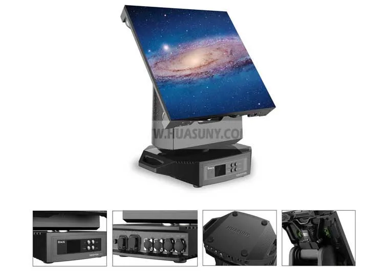 Black tech X panels X Rover pro LED display with moving head