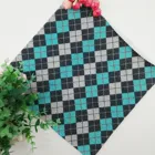High Quality 2019 New Style Digital Printing Plaid Design Cotton Knit Lycra Fabric