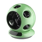 Quiet Airflow 8 shift Summer Cool Oscillating Table Bladeless Fan with Soccer Surface