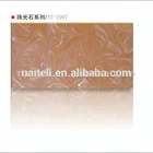 Acrylic solid surface artificial pearl stone panel