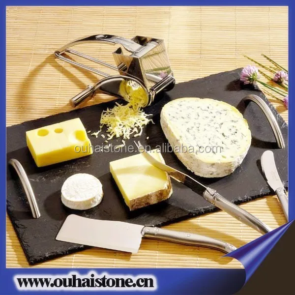 safe food cheese plates slate stone natural serving tray