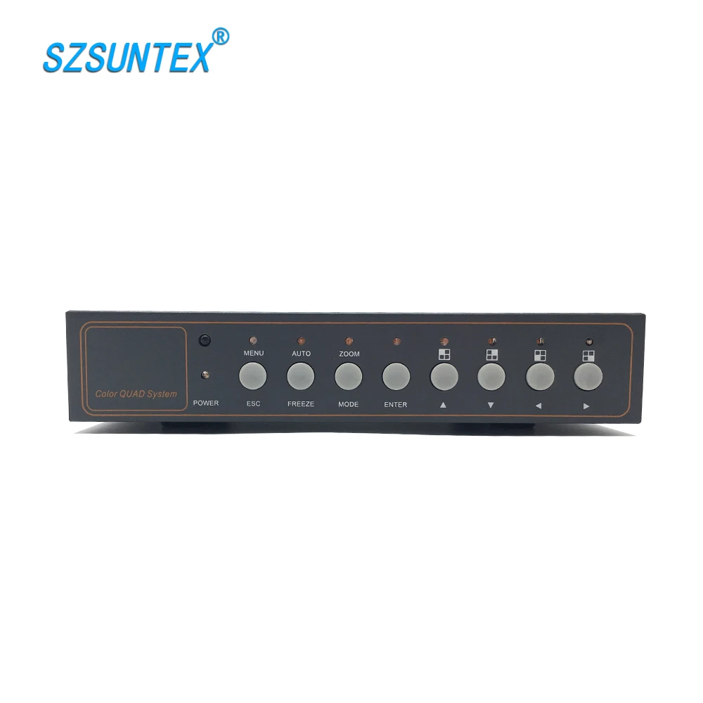 4 Channel Quad Processor ST 402V CCTV Video Multiplexers 
