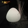 Peach shaped make clear glowing LED light table lamp