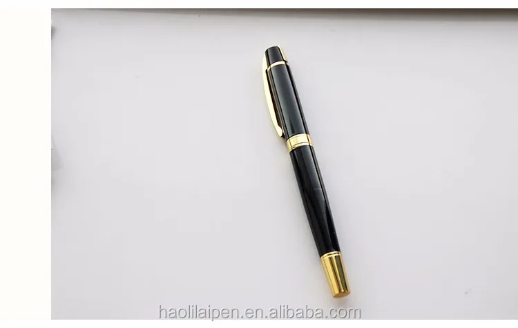 promotion classic luxury custom logo pen metal pens black pen