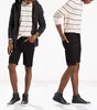 New style men cotton denim short jeans half pants colorful bermuda shorts 2019