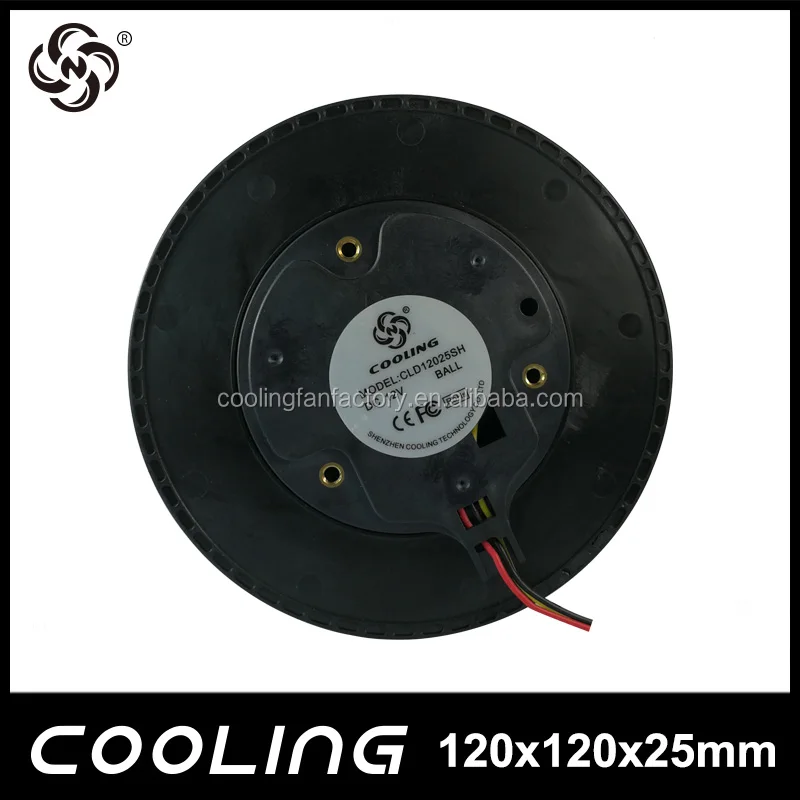 Centrifugal Blower, COOLING, 12V, 120mm, Plastic - detail 12