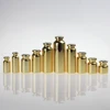 Wholesale Empty 1ml 2ml 5ml 10ml 15ml 20ml 30ml Gold Vial, custom glass test tube vial for medicine