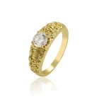 15925 xuping african wedding pakistani 14k gold plated ring designs