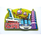 Personalized 3D Building Souvenir Solf PVC Custom Fridge Magnet