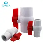 China Supplier Manufacturing Plastic PVC 2 Inch Compact Ball Valve For Water Supply