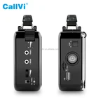 Mp3 Player CallVi V-15 FM Radio Mini Mp3 Speaker System Music Player With Headset Microphone