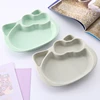 New Design Bottom Price Cheaper Price Customize Logo Wholesale Plastic Dishes Plate With Different Colors