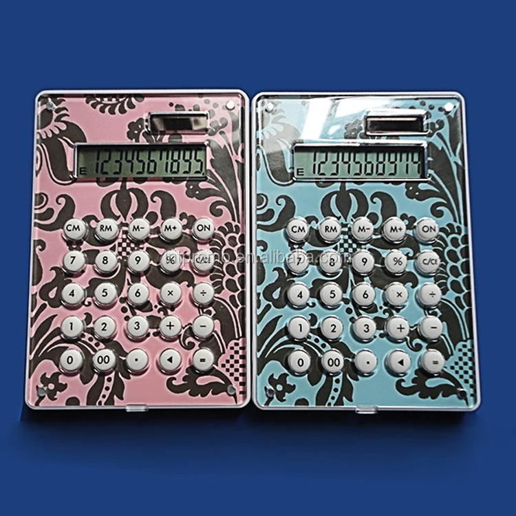 8 digts slim hand hold calculator