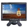 7 inch TFT LCD Color 2 Video Input DVD VCR Car Monitor With Remote and Stand