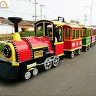 high quality electric amusement park trackless train for sale
