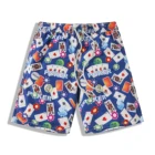 custom logo sublimated shorts 100% polyester man trunk beachwear boys shorts summer wear casual pants running short men
