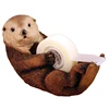 Decorative Resin Animal Otter Tape Dispenser