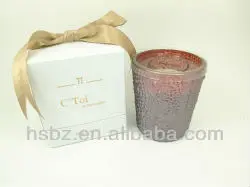 exquisite scented candles gift boxes/paper packing boxes